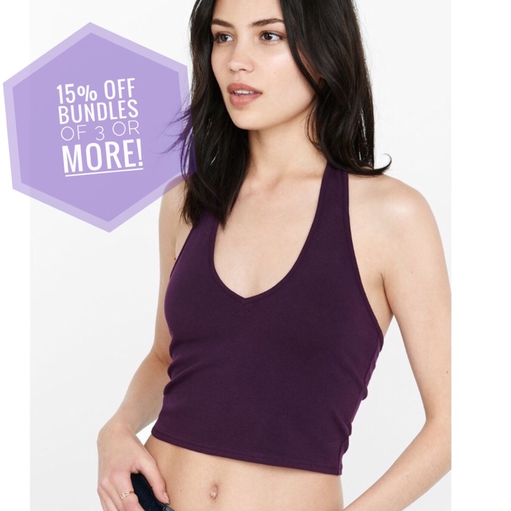 Express one eleven Halter Crop Top